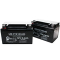 2-Pack UpStart Battery Replacement 2011 Yamaha YZF-R6 (excl. R6S) 600CC Factory Activated, Maintenance Free, Motorcycle Battery - 12V, 8.6Ah, UB-YTZ10S-BS