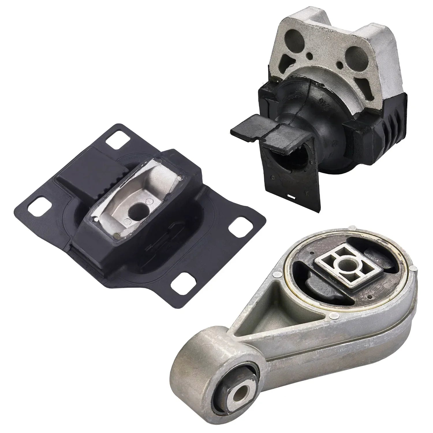 Set of 3 ISA Engine Motor Mounts Compatible with 2010-2013 Ford Transit Connect 2.0L 2003-2004 Ford Focus 2.0L A5312 A2939 A2986