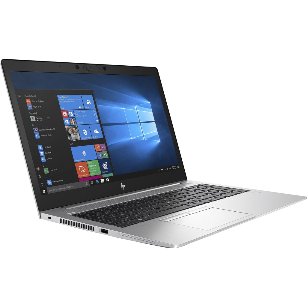 HP EliteBook 850 G6 15.6" Touchscreen Notebook - Intel Core i5-8365U - 8GB RAM - 32GB Optane Memory - 256GB SSD - Intel UHD Graphics 620 - Windows 10 Pro - Silver