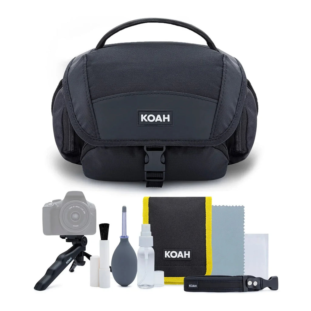 PENTAX WG-90 Compact Camera (Blue) Bundle with Accessory Cleaning Kit Bag and 64GB Memory Card