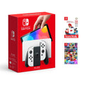 Nintendo Switch™ OLED with Mariokart Deluxe 8 and 128GB Memory Card