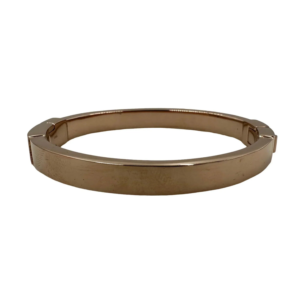 Michael Kors Gold-Tone Crystal Pave Astor Stud Bangle Bracelet -MKJX2747791