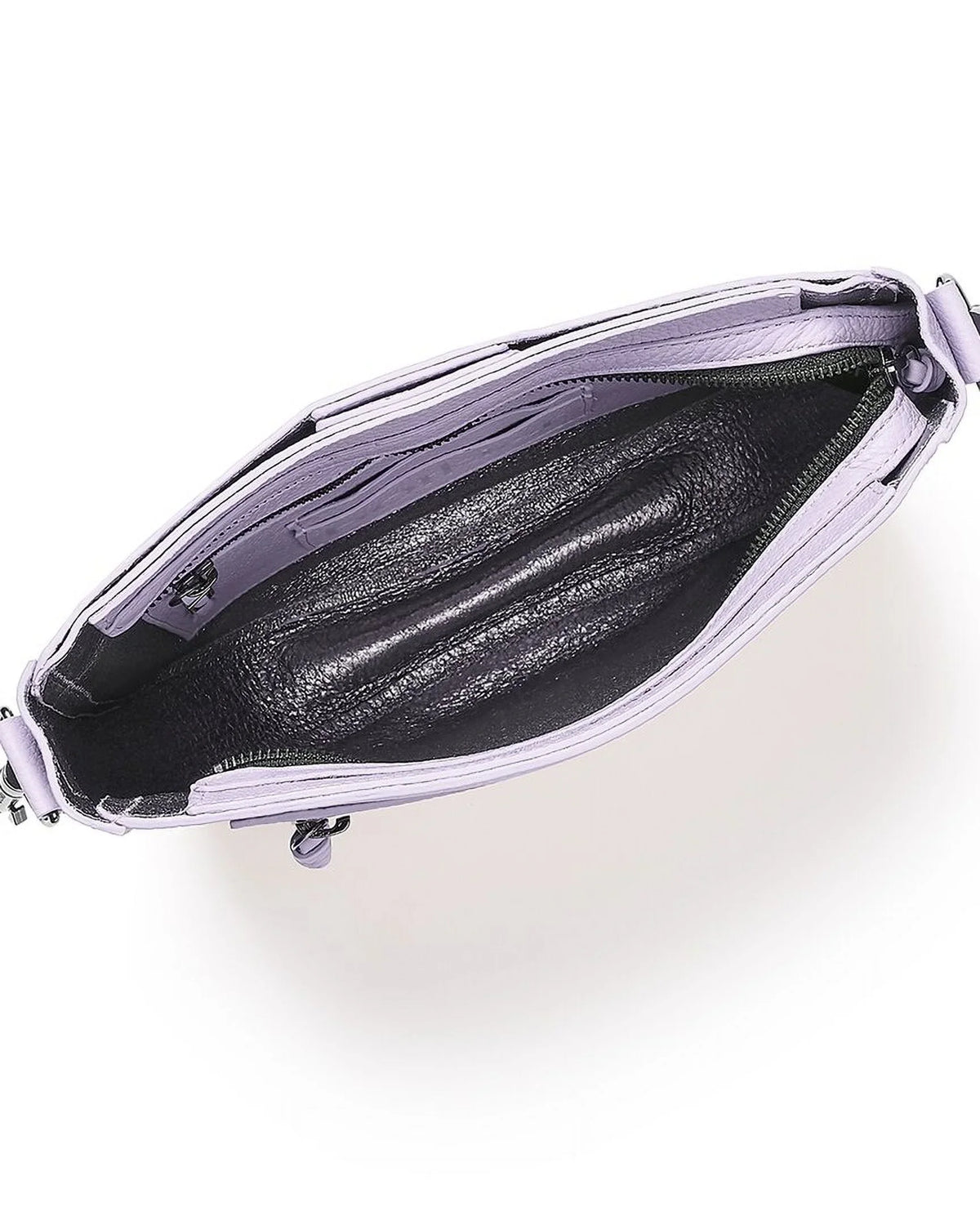 Botkier Beatrice Leather Saddle Bag, Purple