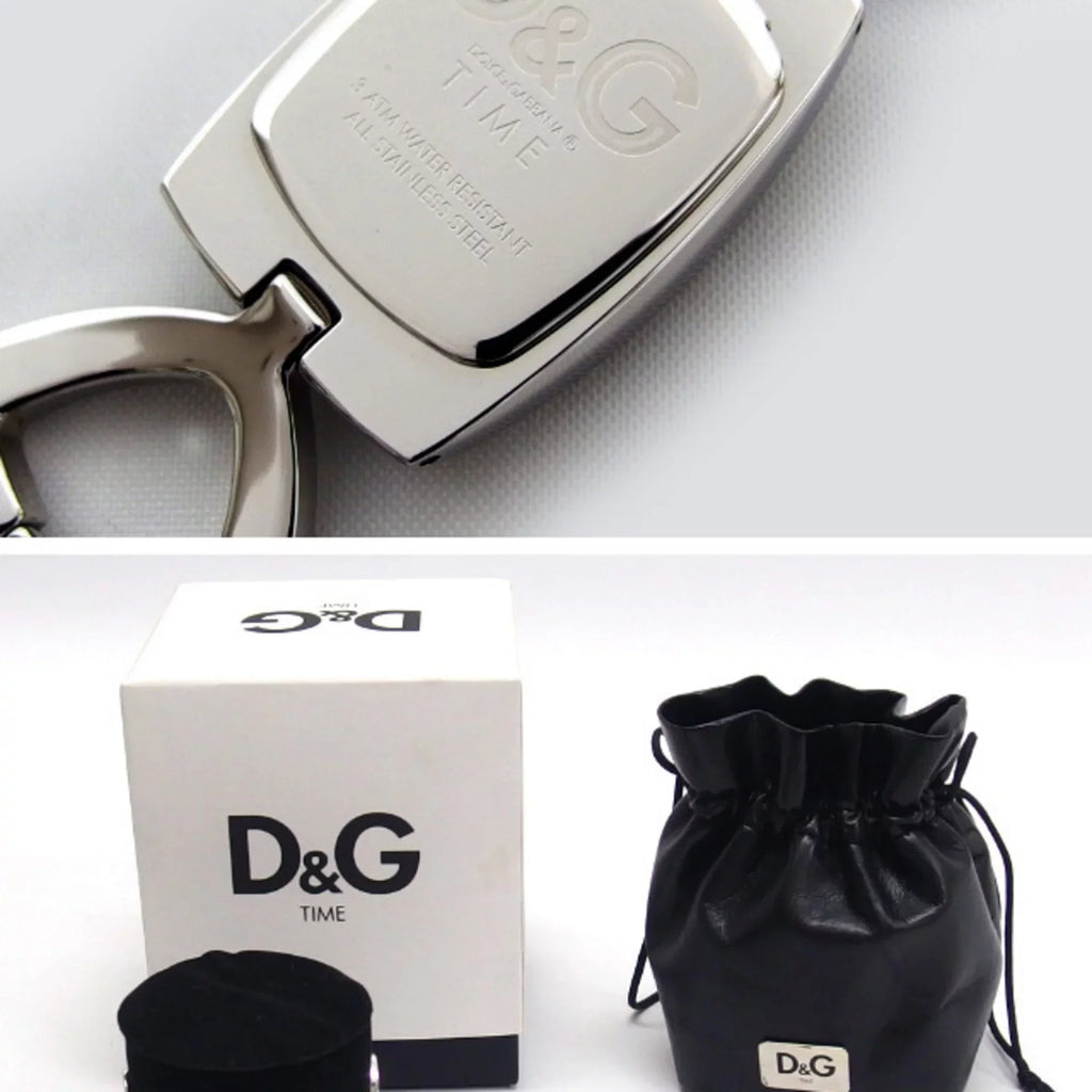 Pre-Owned D&G Ladies Watch Quartz Silver Dial  (Fair)