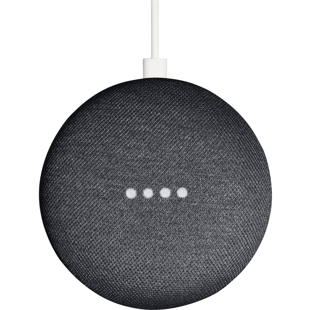 Google Home Mini Bluetooth Smart Speaker, Google Assistant Supported, Charcoal Black