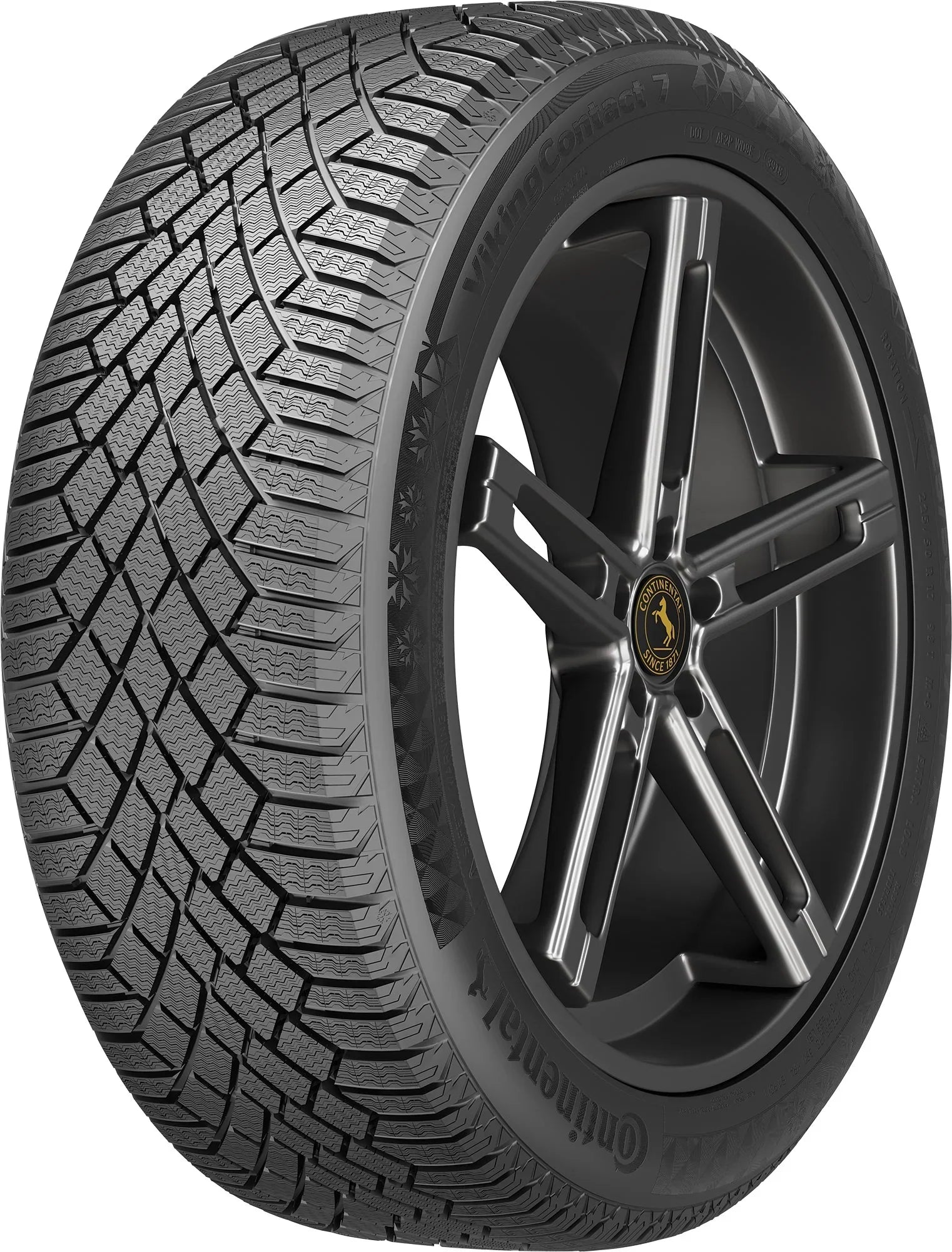 (Qty: 2) 195/65R15XL Continental Viking Contact 7 95T tire