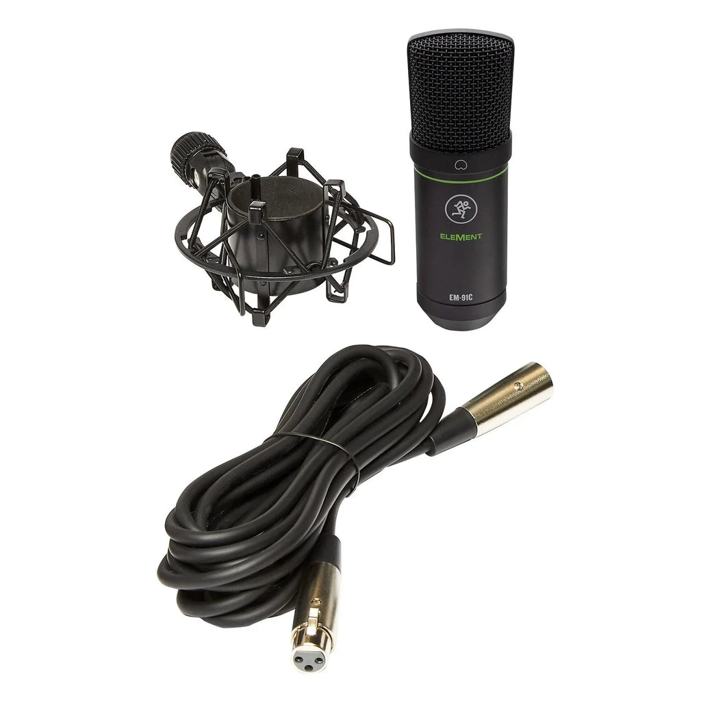 Mackie EM-91C EleMent Series Large-Diaphragm Condenser Microphones 4 Package