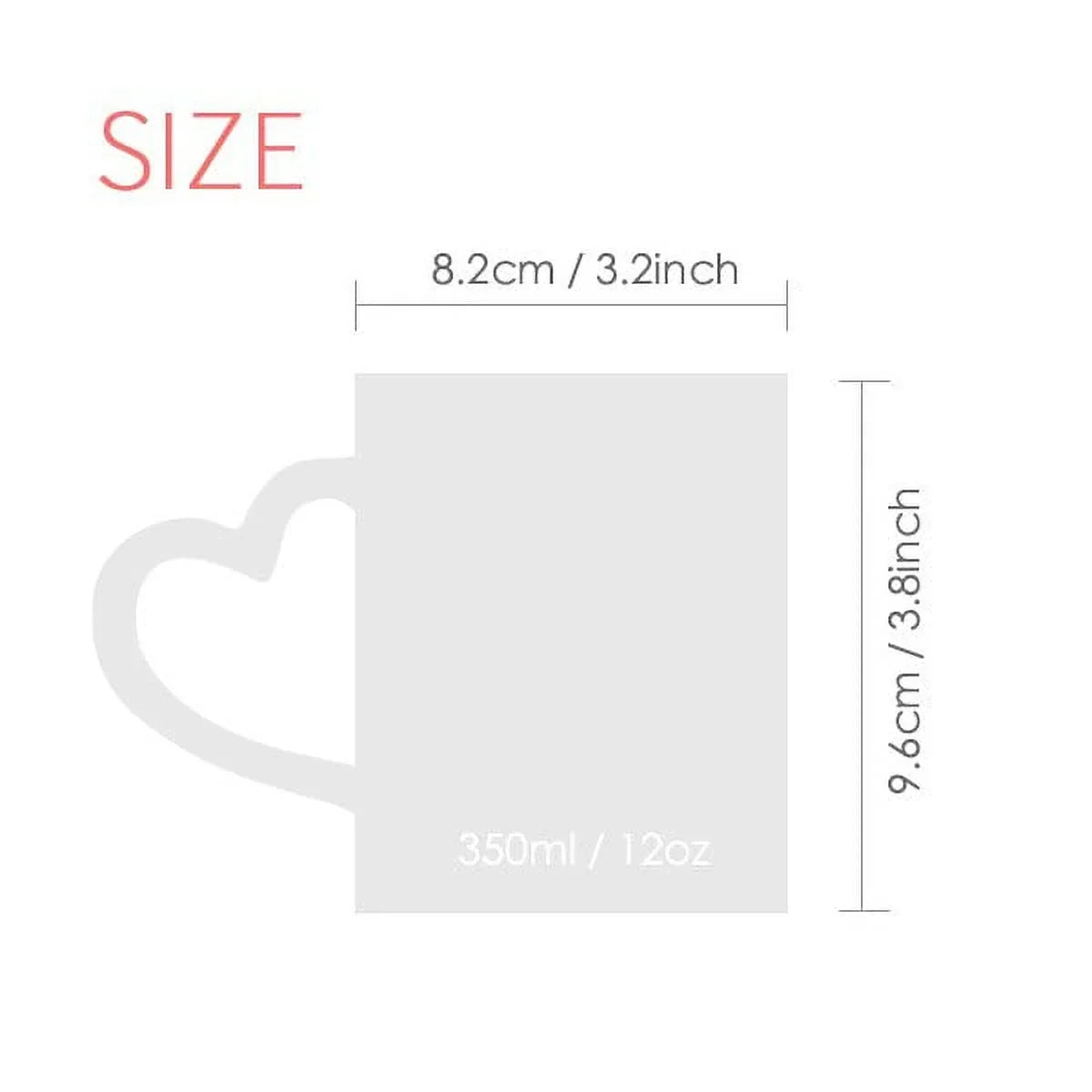 Yellow Scallop Marine Life Illustration Heat Sensitive Mug Red Color Changing Stoneware Cup