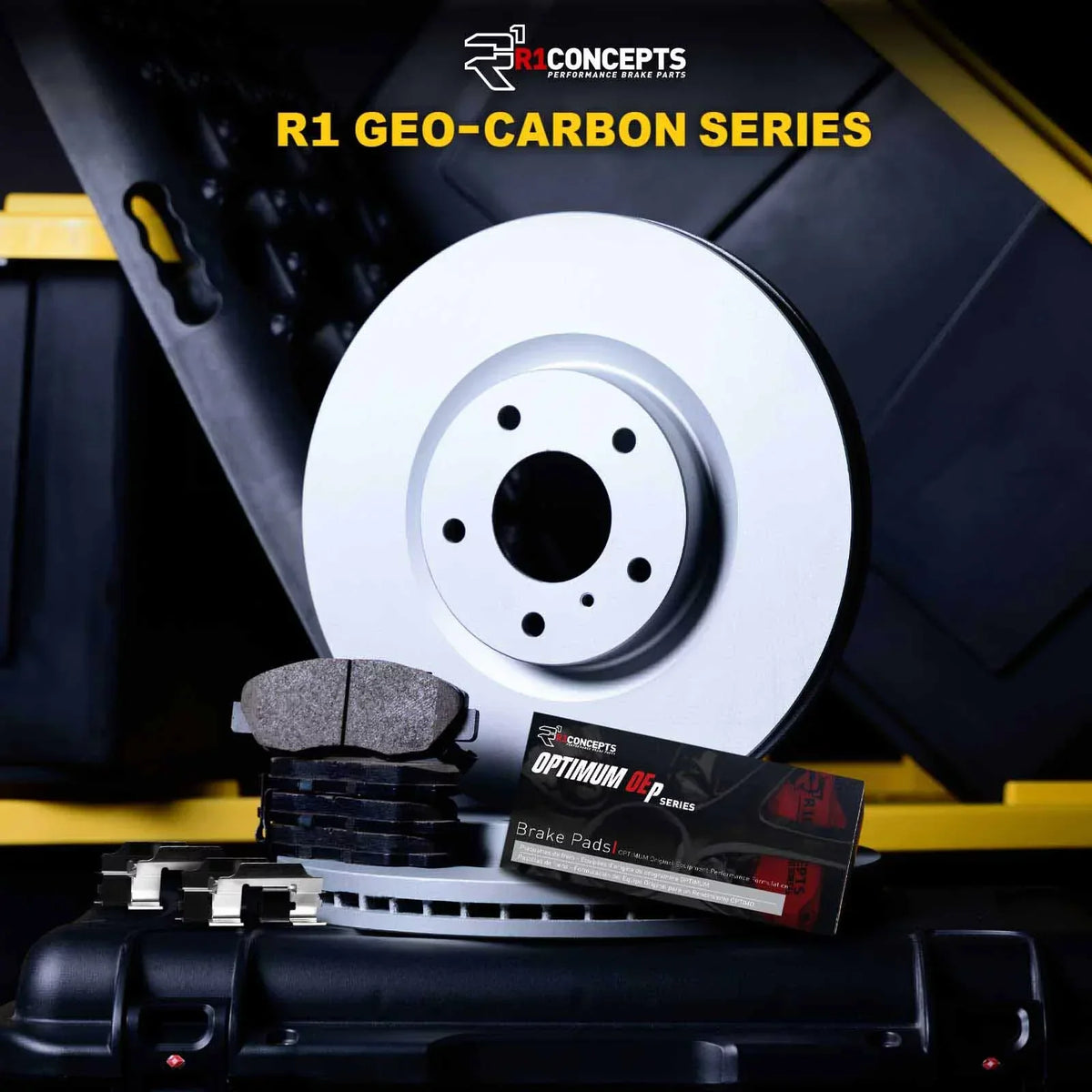 R1 Concepts Wduh1 76175 R1 Concepts Carbon Series Brake Rotors With 5000 Oep Fits select: 2004-2007 TOYOTA HIGHLANDER, 2004-2009 LEXUS RX