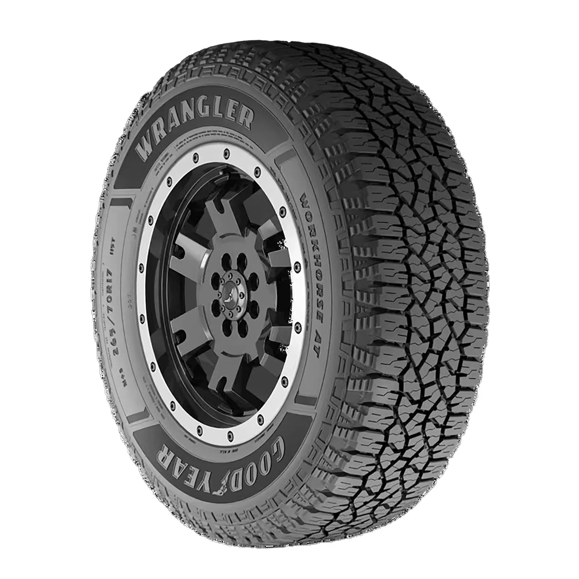 GOODYEAR WRL WORKHORSE AT(P) 245/75R16 111S Fits: 2015 Toyota Tacoma TRD Pro, 1996-2002 Chevrolet Tahoe LT