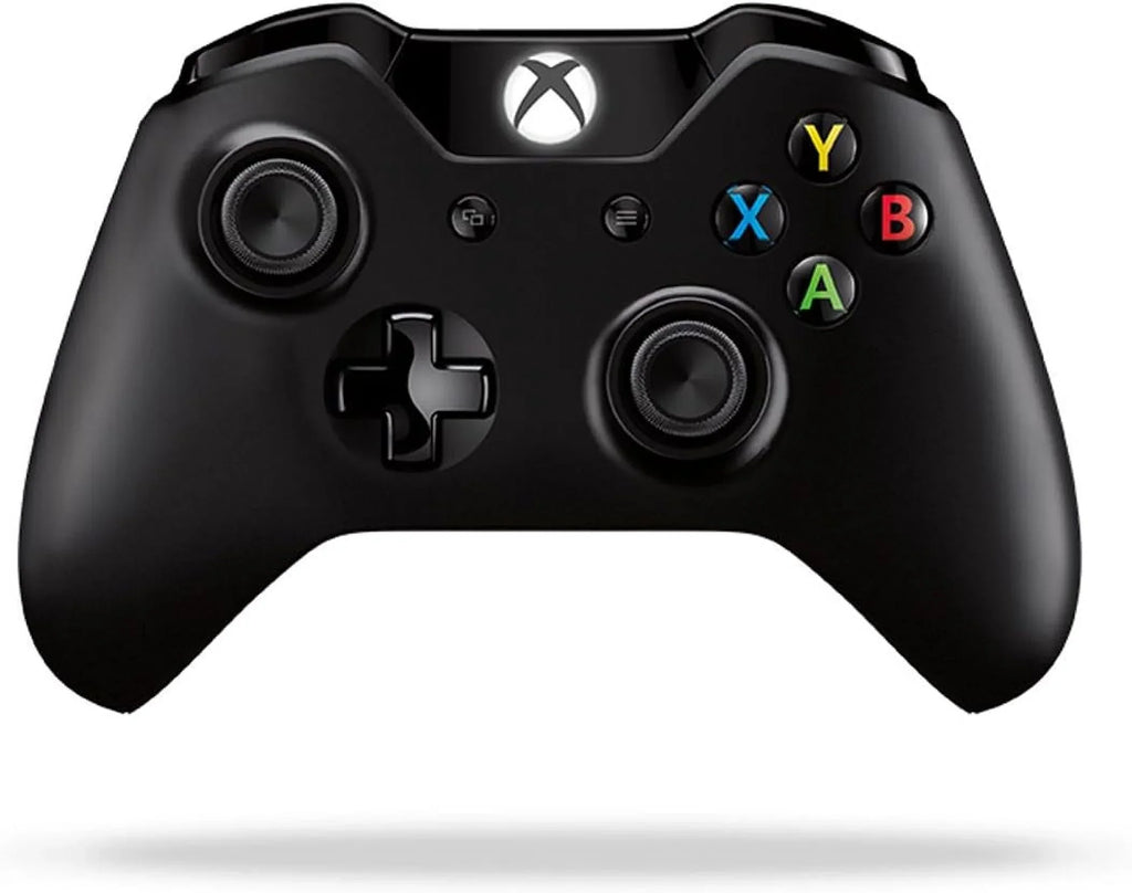 Microsoft Xbox One Original 500GB Gaming Console Black HDMI Cable 2 Controller Included With GTA V Game BOLT AXTION Bundle Like New