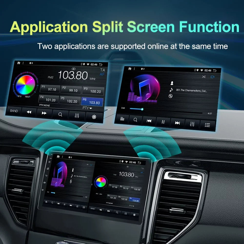 For Toyota RAV4 2013 2014 2015 2016 2017 Android 13 CarPlay Bluetooth 4+64GB  Car Stereo Radio GPS Navigation Player