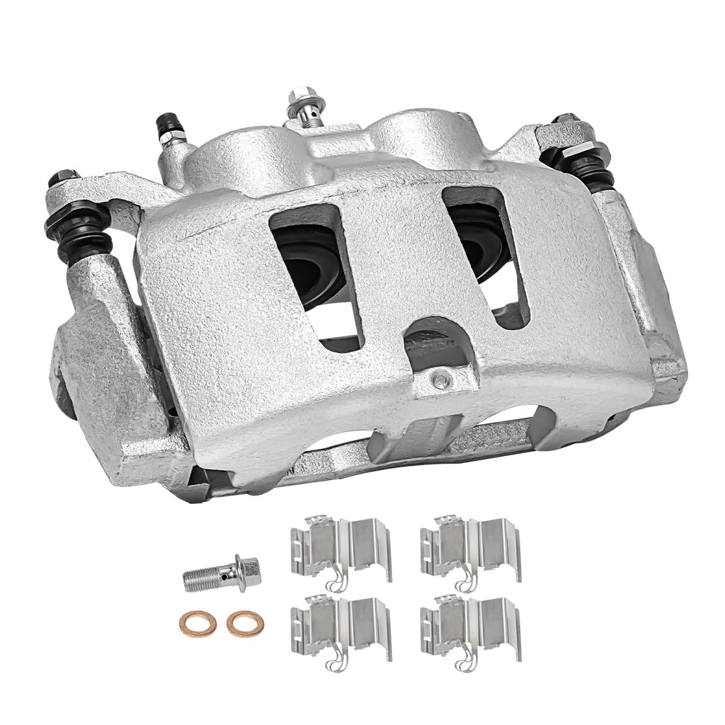 Detroit Axle - Front 2pc Brake Calipers for Chrysler Pacifica Town & Country Dodge Grand Caravan Ram C/V Volkswagen Routan, Disc Brake Calipers Replacement