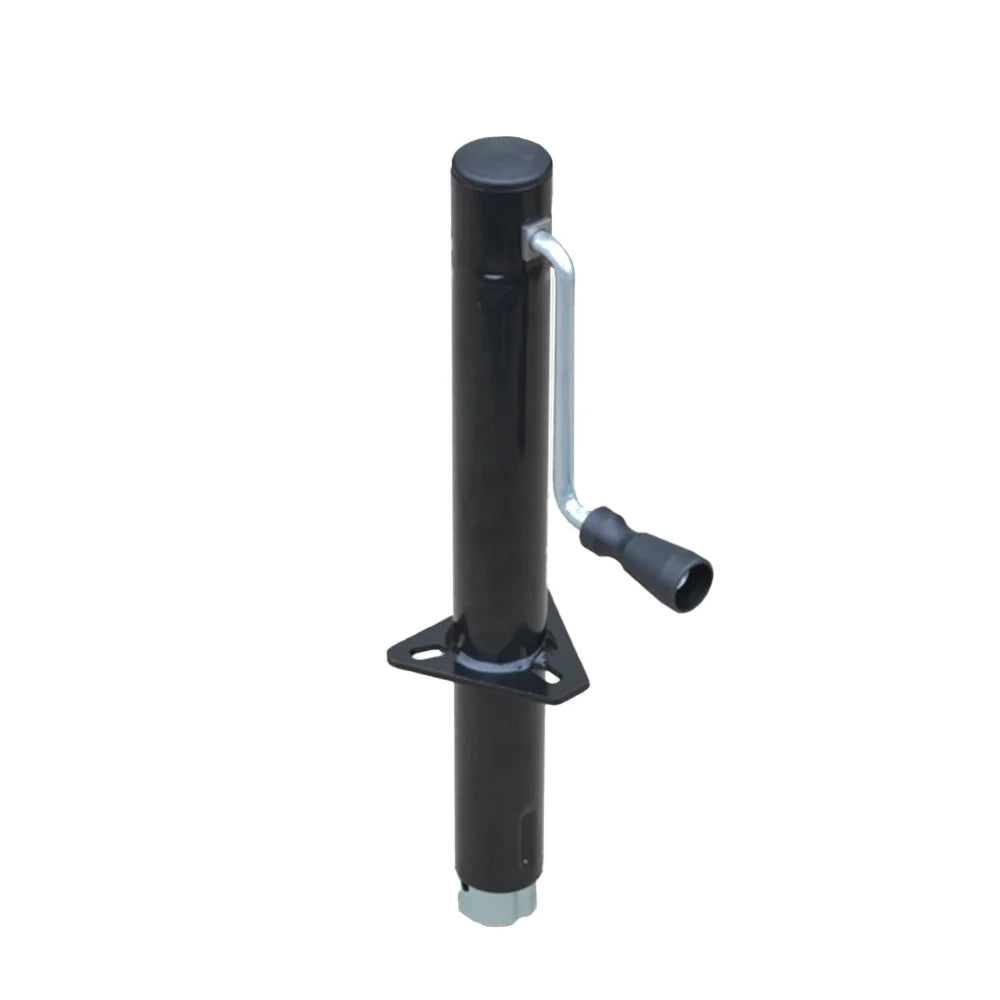 Bastion Distribution Side-Wind Trailer Jack - 5000lb Capacity A-Frame, 14 4/5" Travel, Powder Coated - Part Number BJ-5000SW-1