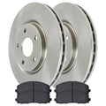 AutoShack Front Brake Rotors and Ceramic Pads Kit Driver and Passenger Side Replacement for Ram C/V VW Routan Chrysler Pacifica Voyager 2012-2016 Town & Country 2012-2020 Dodge Grand Caravan Journey