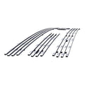 APS Premium Stainless Steel Chrome 8x6 Billet Grille Compatible with Ford Expedition 2007-2014 Main Upper N19-S12356F