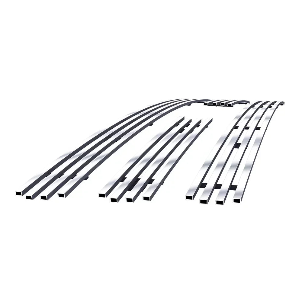 APS Premium Stainless Steel Chrome 8x6 Billet Grille Compatible with Ford Expedition 2007-2014 Main Upper N19-S12356F