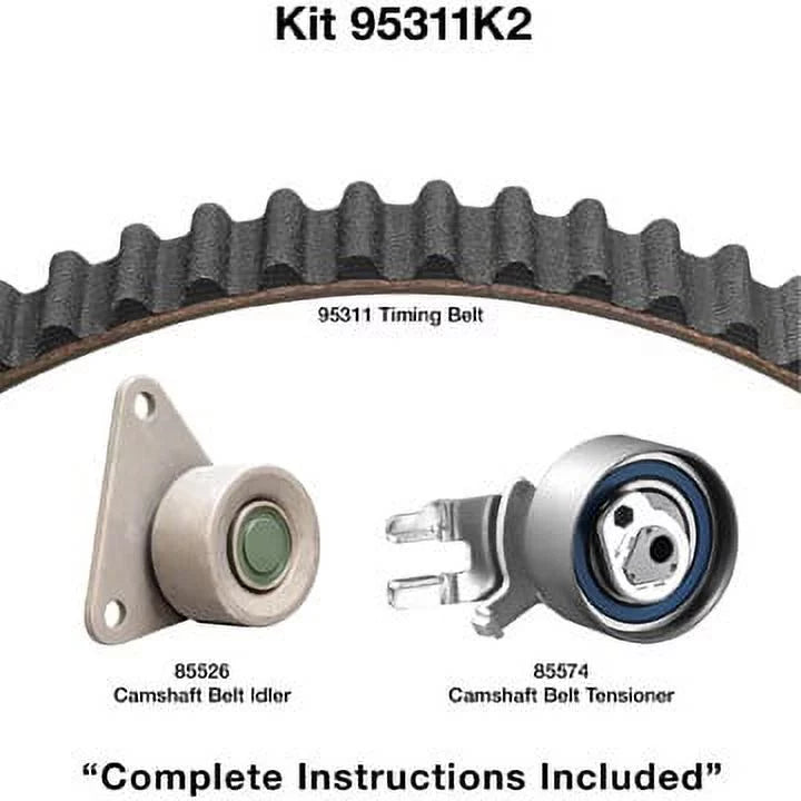 Dayco 95311K2 Timing Belt Kit Fits select: 2012-2016 VOLVO S60, 2006 VOLVO XC90