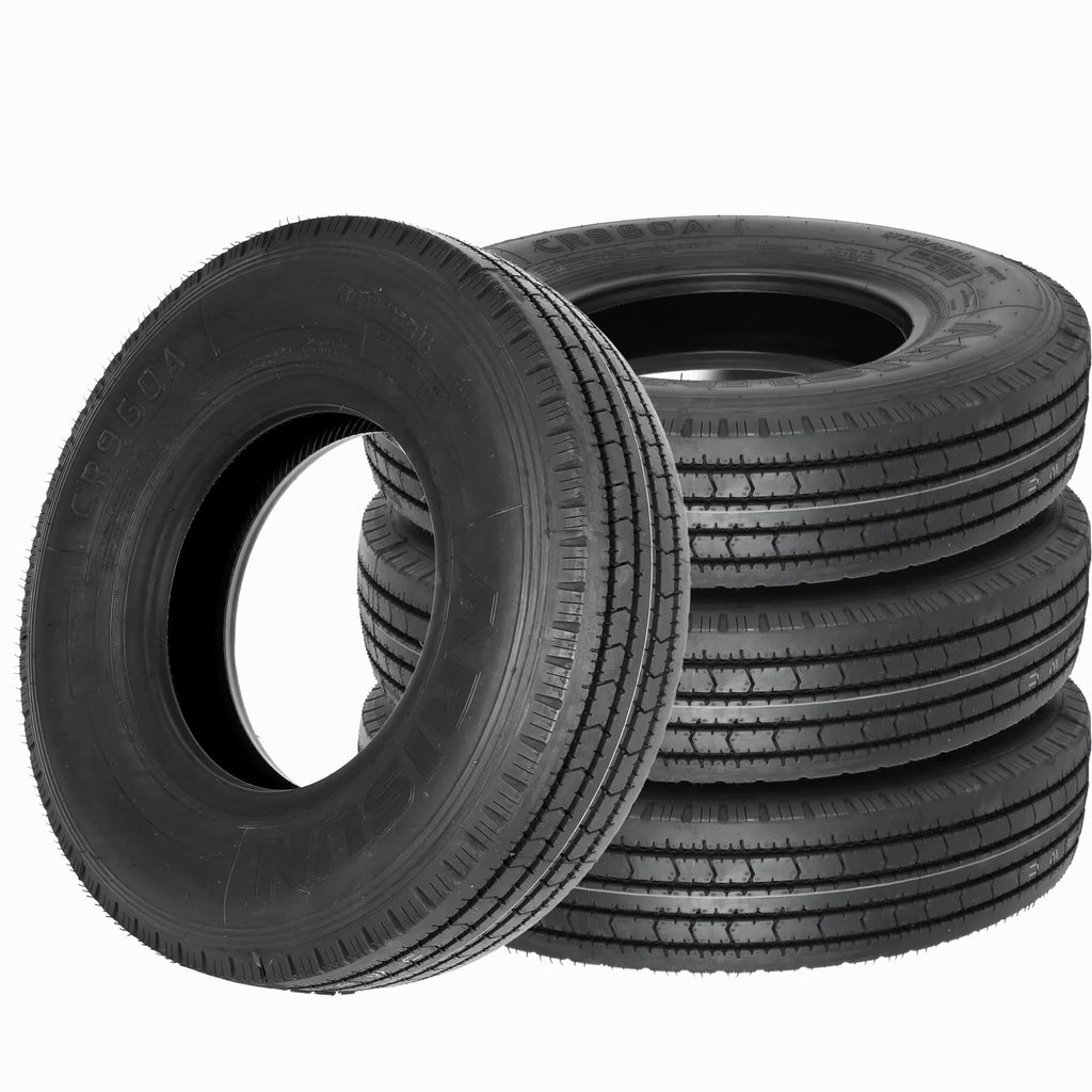 Durun All Steel ST235/85R16 14PR Radial Trailer Tire, 235 85 R16 Heavy Duty Premium Trailer Tires, 14-Ply Load Range G LRG 132/127L, Set of 4