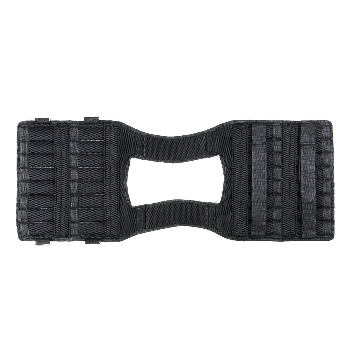 Dcenta Max Loading 15kg/35kg Adjustable Vest Weight Exercise Weight Loading Cloth Strength Training with 6kg Leg Weight 5kg Arm Weight (Empty)