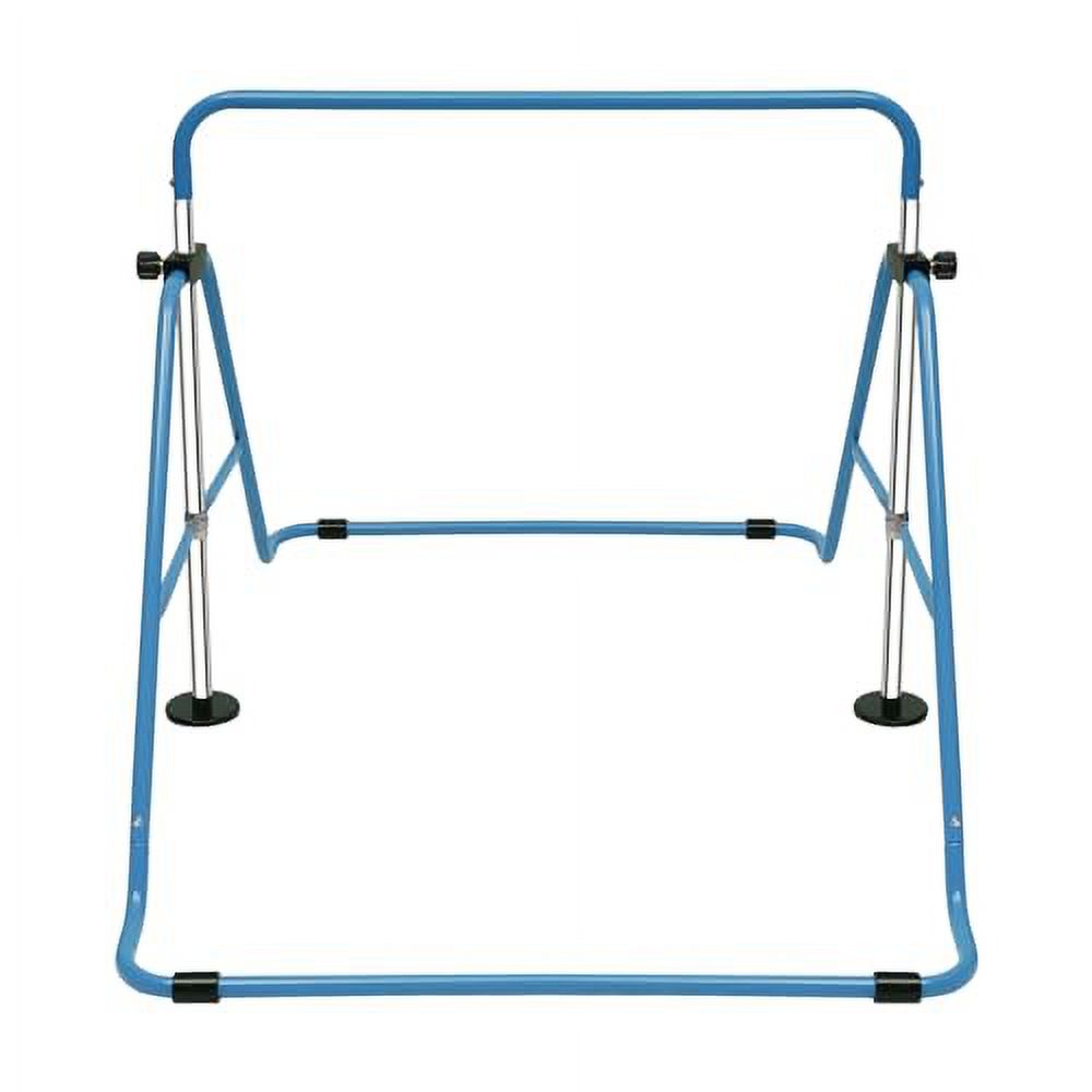 AKaSping Gymnastics Bars for Kids Expandable Adjustable Height Gymnastic Horizontal Bars Folding Junior Training Kip Bar Equipment for Home Indoor Floor Practice Gymnastics Training