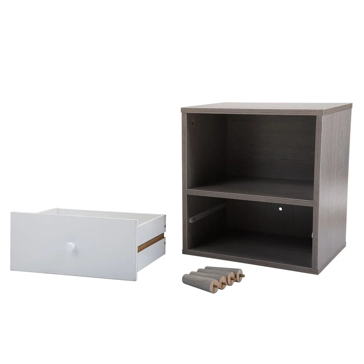 Walmeck ,With Drawer Of 2 Low 2 Low Bedside - Set Of 2 Bedside Table End Side Table Tables Table Set With And Drawer (2) Bedside Cabinet Room Cabinet Room Bedroom Compartment Sofa End Set With Low