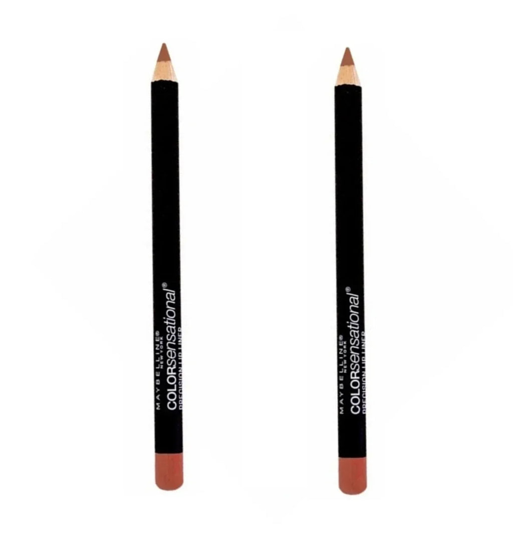 Pack of 2 Maybelline New York Color Sensational Precision Lip Liner, Nude 20