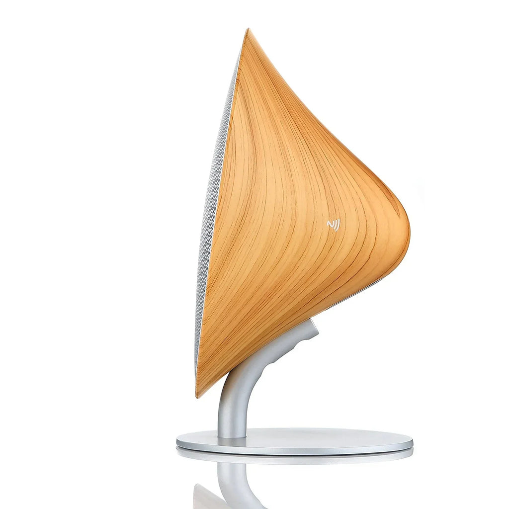 ENAPY 2 Channel Wireless Bluetooth Gramophone Wood Speaker with Touch Surface