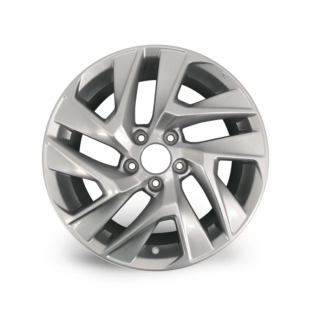 Velospinner Alloy 17" x 7" Automotive Rim Brand New Single Silver Wheel for Honda CR-V 2015, 2016 Twisted spoke OEM Quality Replacement 64069A