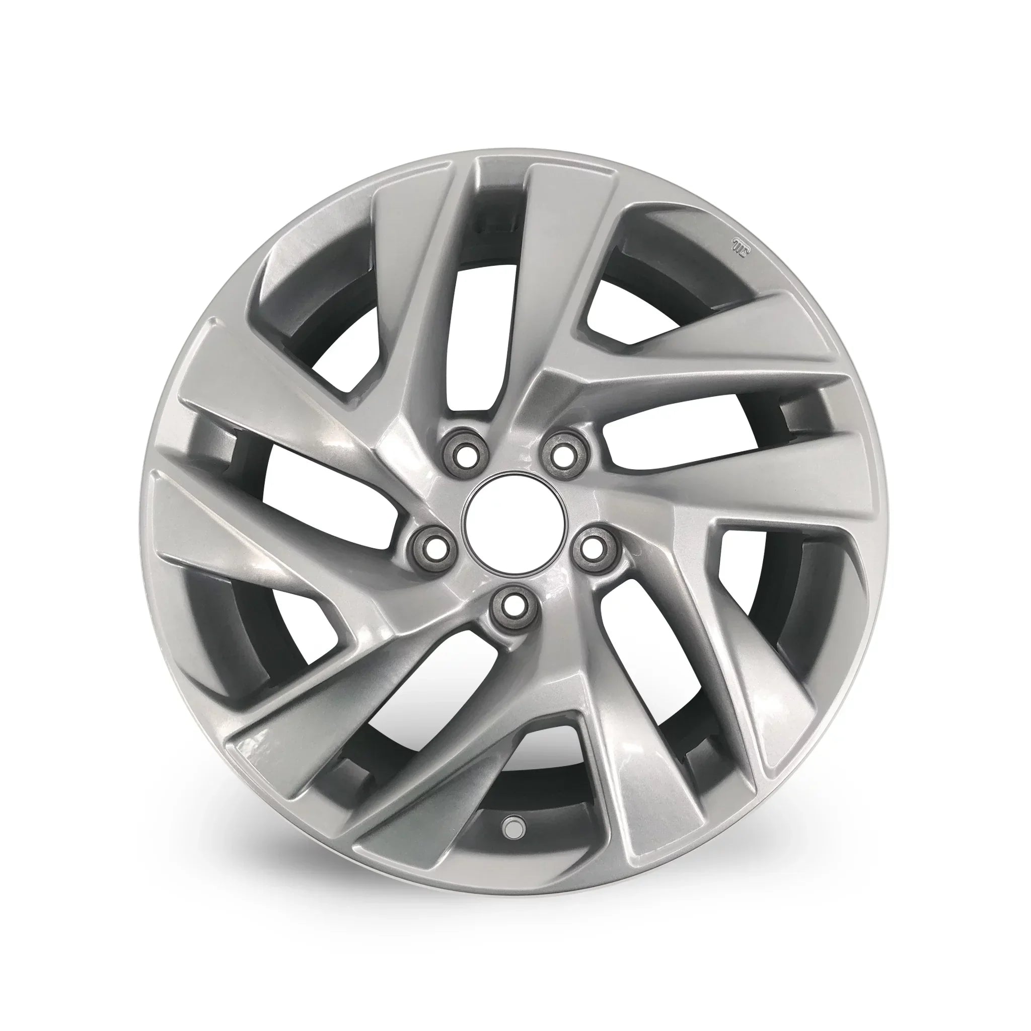 Velospinner Alloy 17" x 7" Automotive Rim Brand New Single Silver Wheel for Honda CR-V 2015, 2016 Twisted spoke OEM Quality Replacement 64069A
