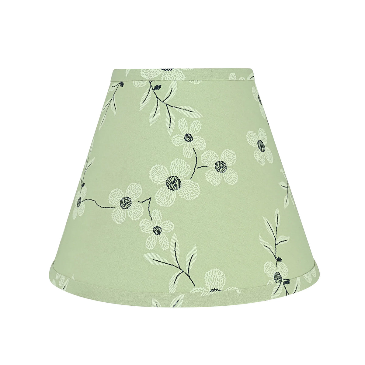 Aspen Creative 59103 Transitional Hardback Empire Shape UNO Construction Lamp Shade in Light Green, 10" Wide (5" x 10" x 8")