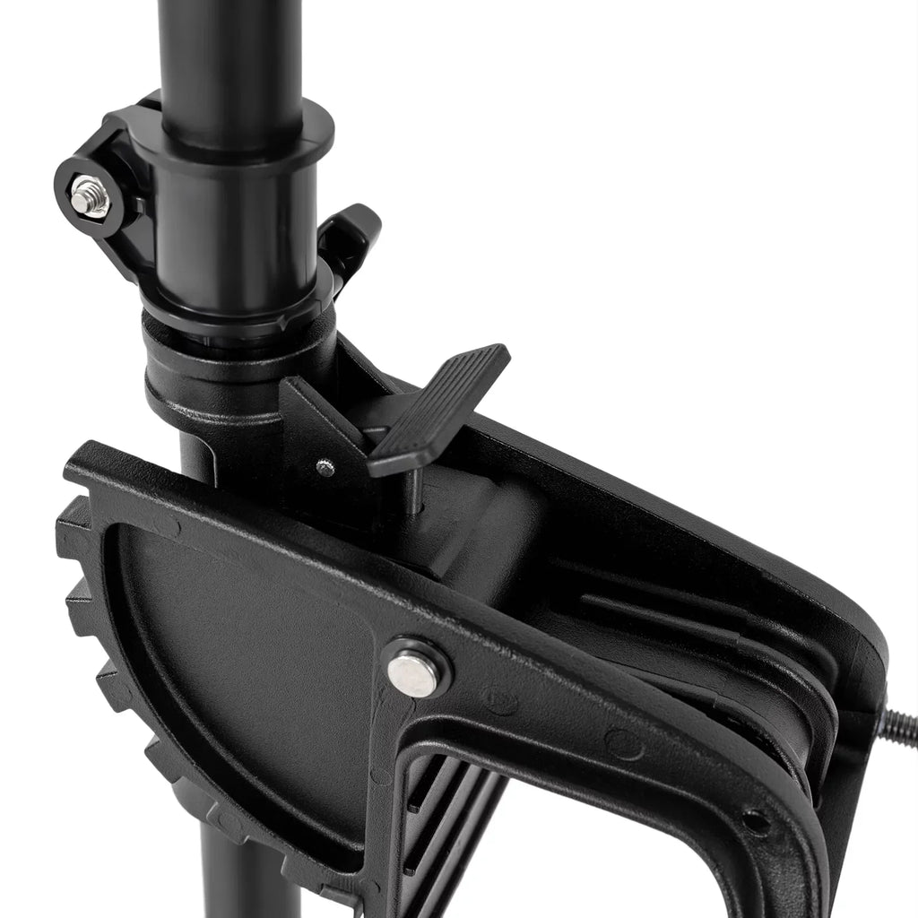 Miumaeov Electric Trolling Motor, 12V 58 LBS Fishing Boat Engine Short Shaft Marine Outboard Motor Drive