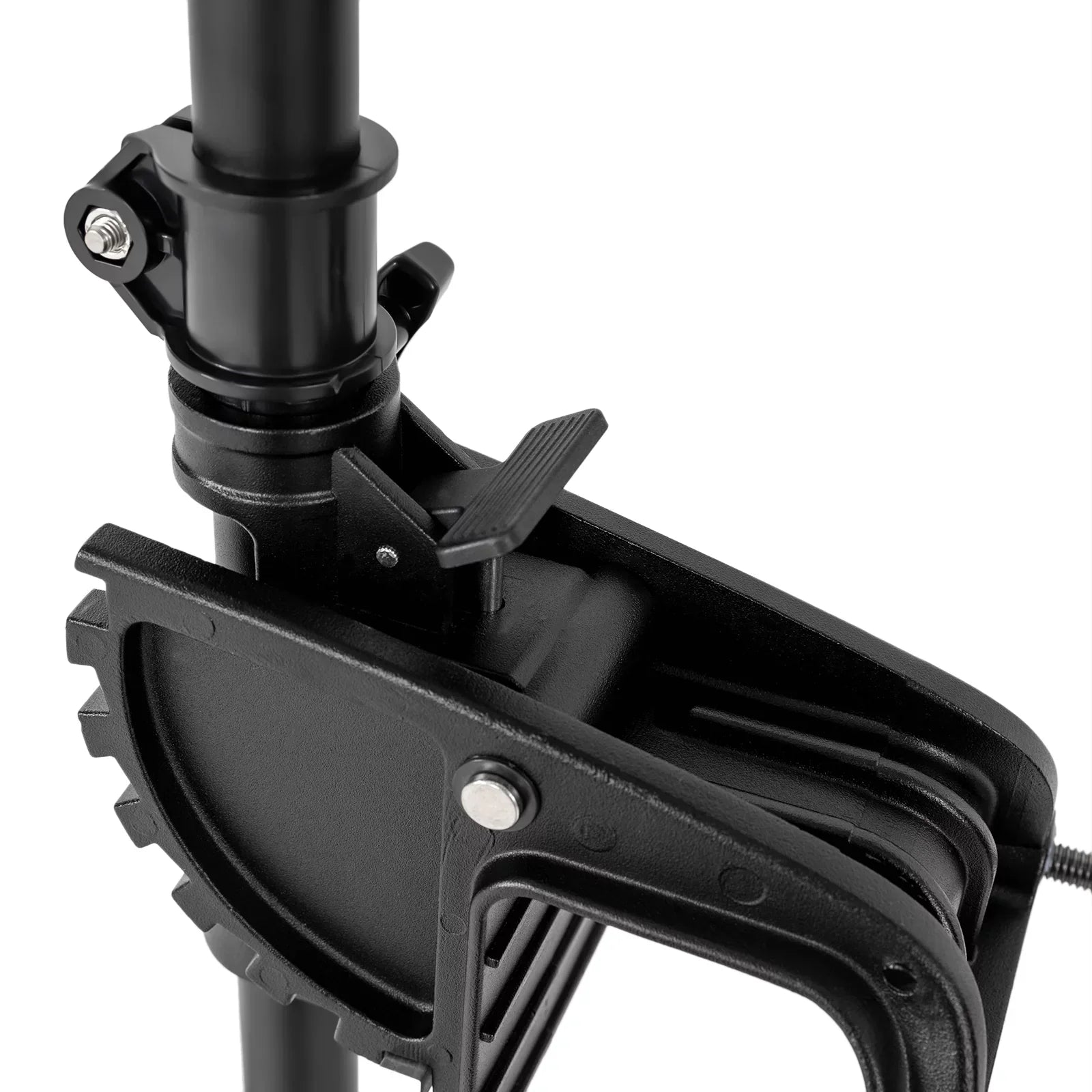 Miumaeov Electric Trolling Motor, 12V 58 LBS Fishing Boat Engine Short Shaft Marine Outboard Motor Drive