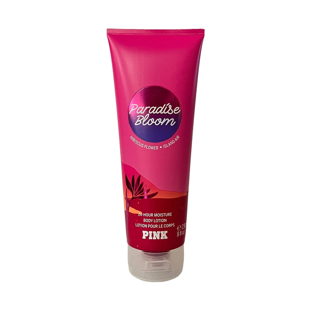 Victoria's Secret Pink Paradise Bloom Fragrance Body Lotion 8 fl oz 2 Pack Limited Edition Scent