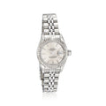 Ross-Simons Pre-Owned Rolex Datejust Women's 26mm Automatic Stainless Steel and 18kt White Gold Watch, Women's, Adult