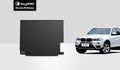 ToughPRO - Trunk Mat Compatible with BMW X3 - All Weather Heavy Duty (Made in USA) - Black Rubber - 2013