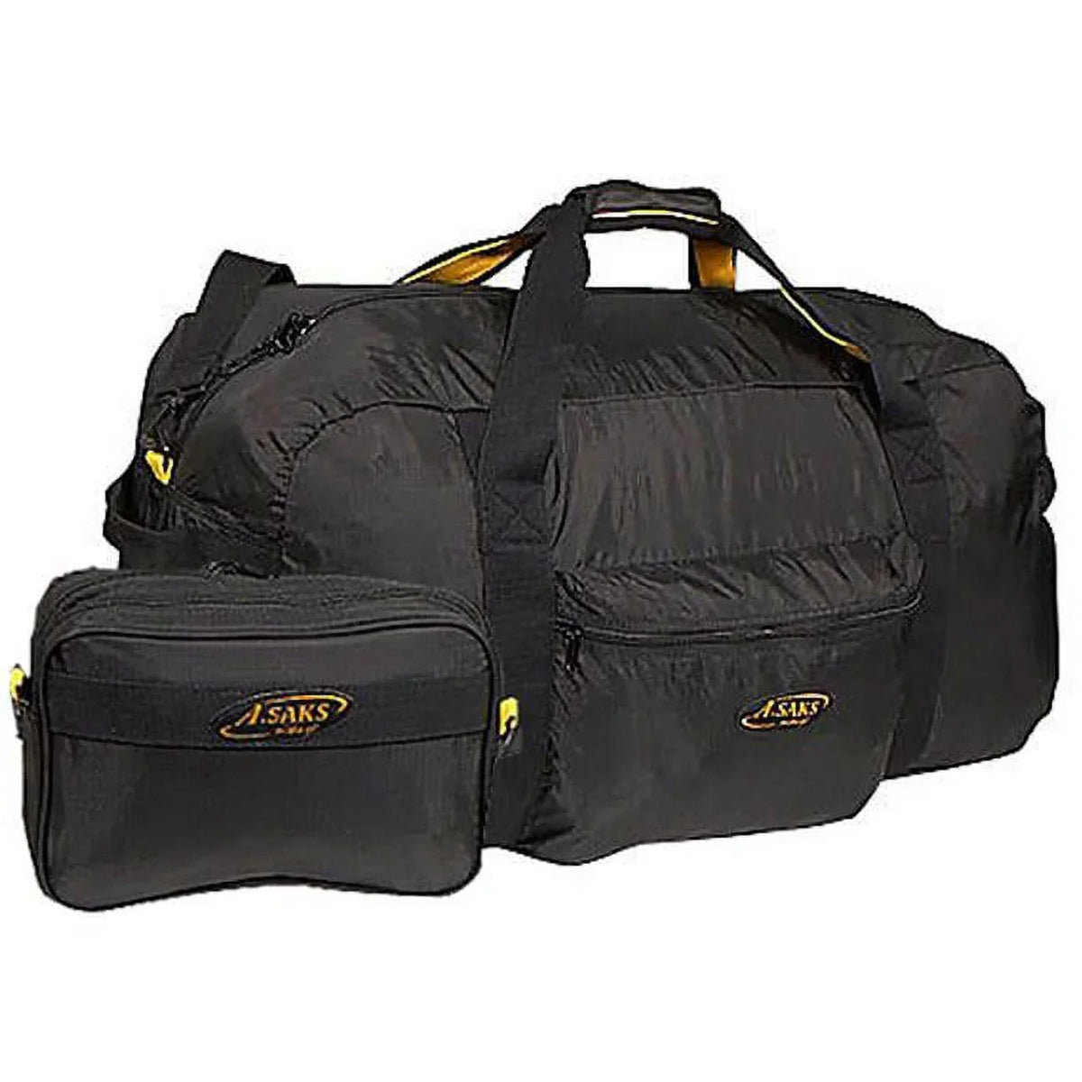 A.Saks 30” Lightweight Folding Duffel w/Pouch