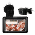Baby Car Mirror - 1080P Baby Monitor Camera with 4.3’’ IPS Screen, Night Vision, Adjustable Wide View Angle for Infants, Kids, and Pets