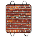 GCKG Red Brick Texture Pet Car Seat Cover,Red Brick Texture Pet Car Seat Cover Dog Car Seat Mat Hammock Cargo Mat Trunk Mat For Cars Trucks and SUV 54x60 inches