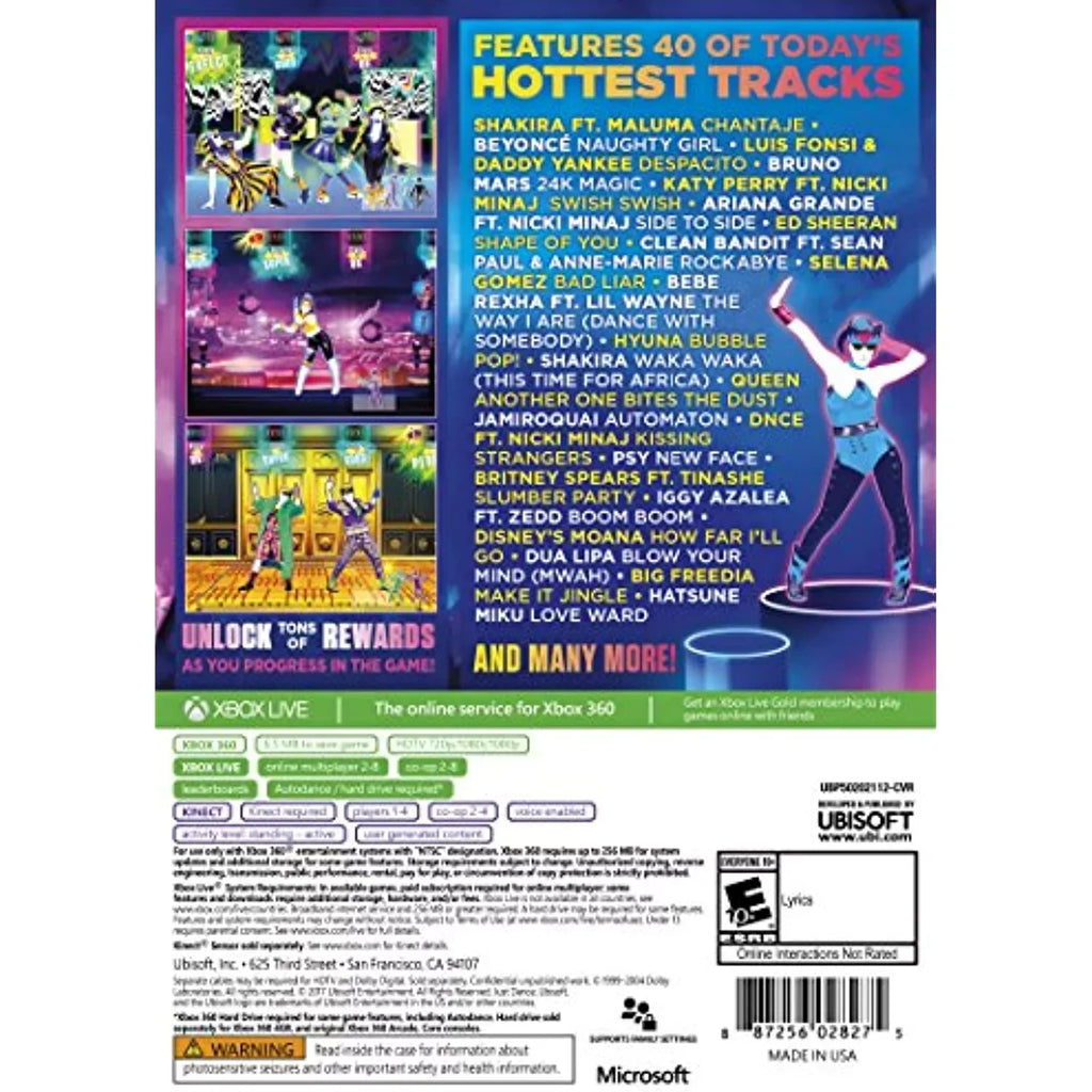 Just Dance 2018 - Xbox 360