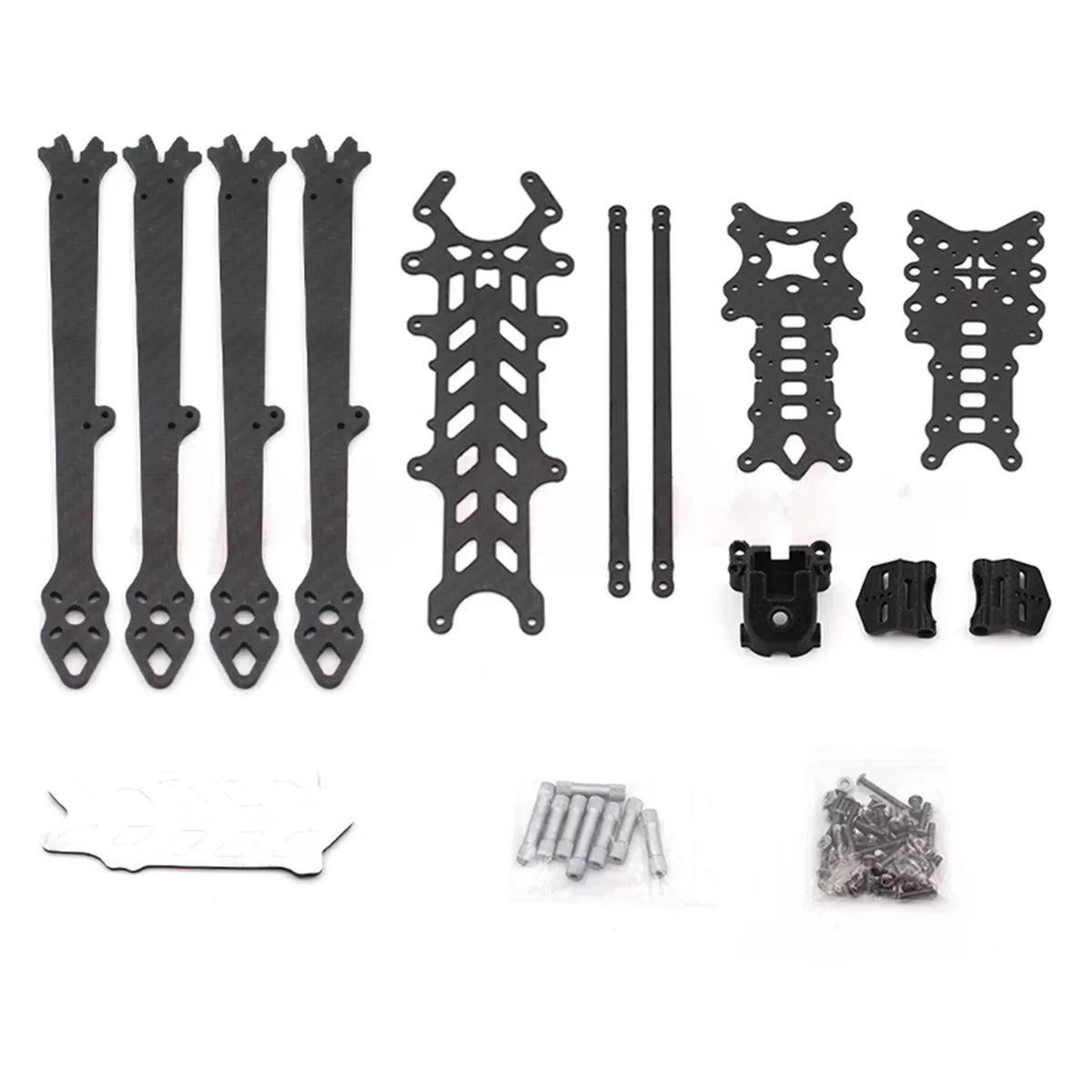 10 Inch Carbon Fiber Frame for X Type Wheelbase 450mm, Compatible with 3110 3112 3115 Motor, 10 Inch Propeller Remote Control FPV Freestyle Part