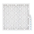 Pamlico Air 18x20x2 MERV 8 Pleated AC Furnace Air Filters. Quantity 6. (Actual Size: 17.5 x 19.5 x 1.75 Inches)