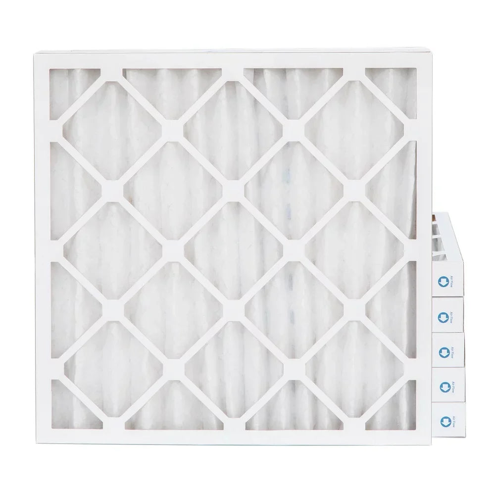 Pamlico Air 18x20x2 MERV 8 Pleated AC Furnace Air Filters. Quantity 6. (Actual Size: 17.5 x 19.5 x 1.75 Inches)