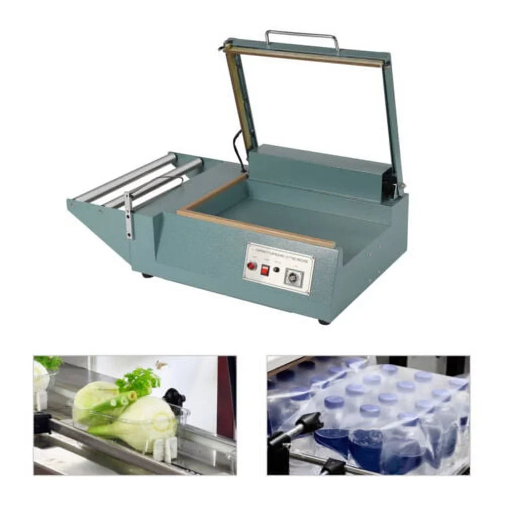 OUKANING Heat Shrink Wrap Sealing Machine Quick Sealing Machine POF Folding Film Sealer Cutter Packing Machine 1000W