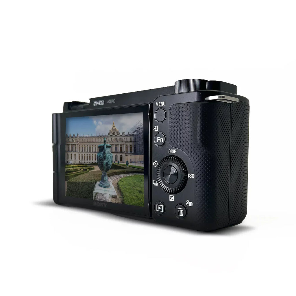 Sony Alpha ZV-E10 - APS-C Interchangeable Lens Mirrorless Vlog Camera Kit - Black