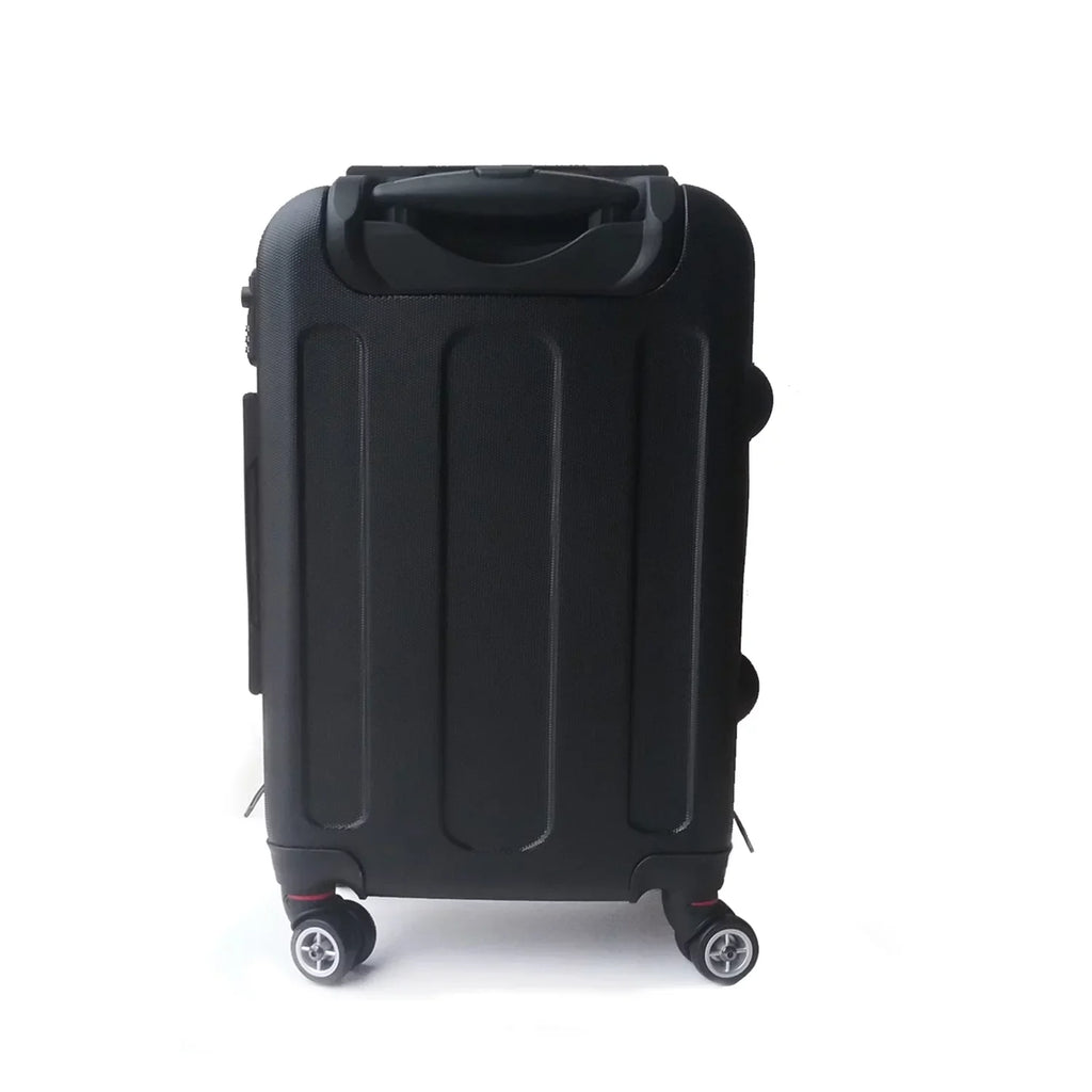 Rocksax Unisex AC/DC Official Tour Series Luggage/Suitcase By Rocksax - Back In Black - Large 95L