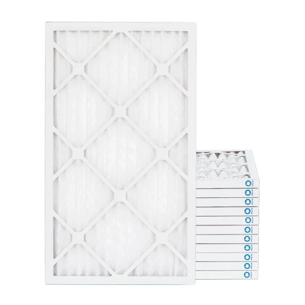 13 x 21-1/2 x 1 MERV 8 ( MPR 600, FPR 5-6 ) 1" Air Filters for AC & Furnace. Case of 12. Exact Size: 13 x 21-1/2 x 3/4
