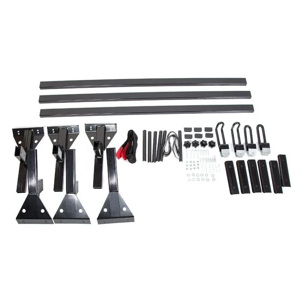 Teledu Ladder Roof Racks Steel Black Rack For Chevy Chevy Express Fullsize Van 3 bar