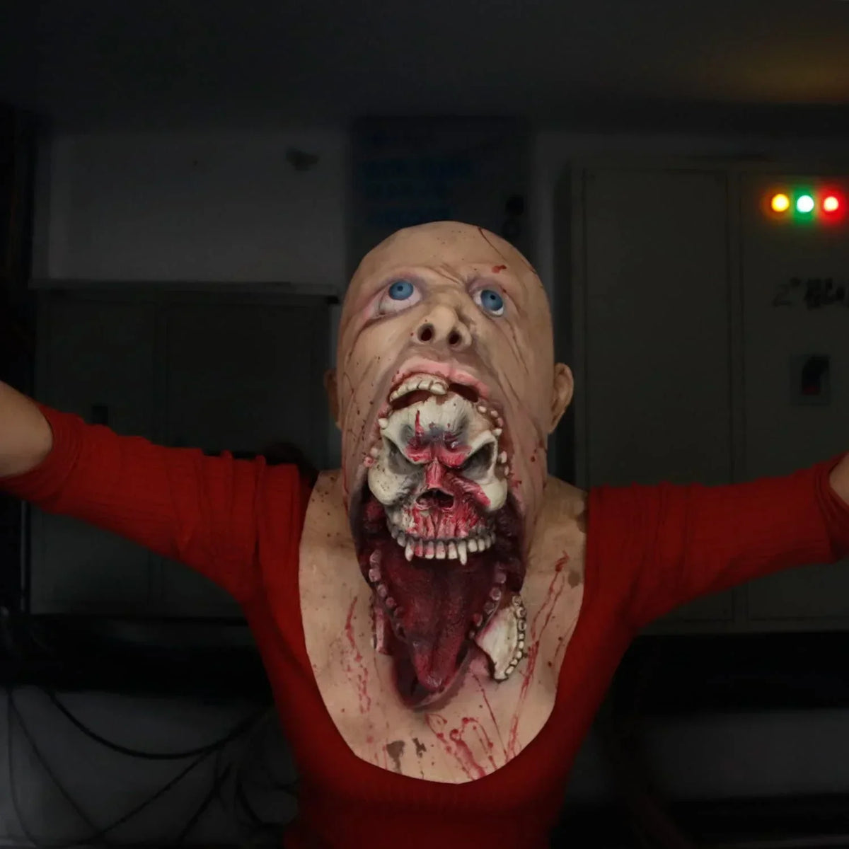 Skull Destroyer Latex Mask