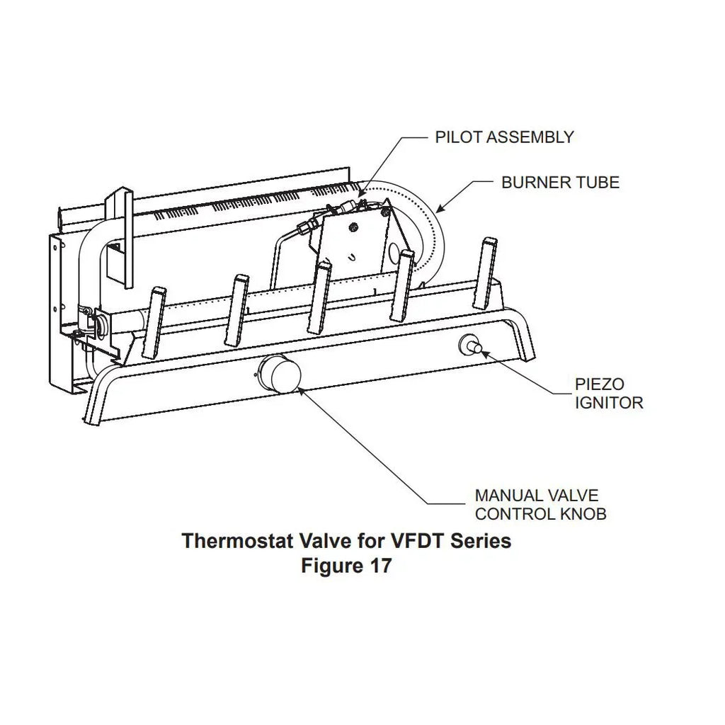 Empire  30 in. Thermostat Propane Ceramic Fiber Fiber Log Set - 7 Piece